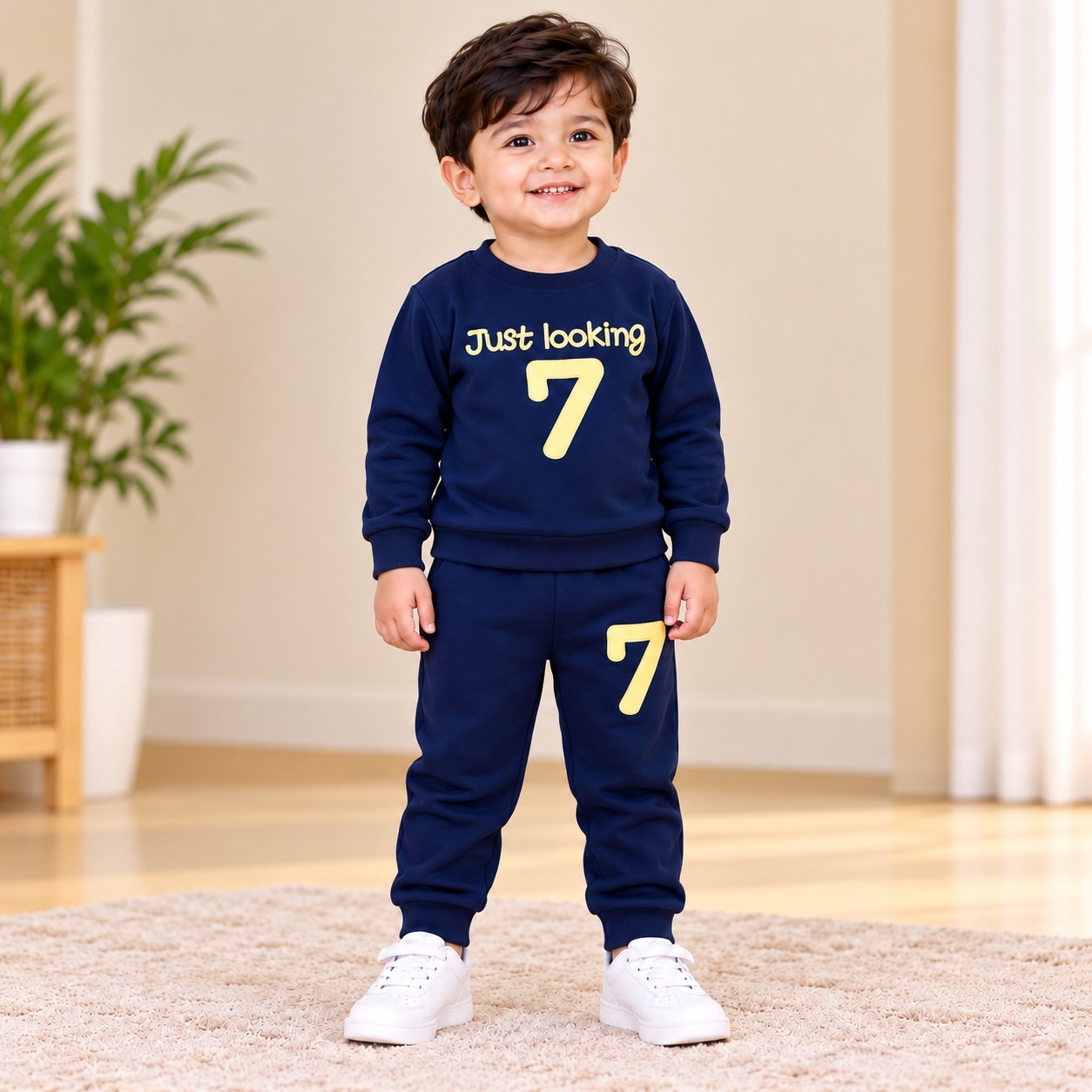 Kids Premium Sweat Shirt Combo Set